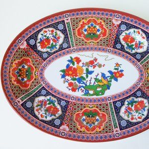 Vintage melamine platter, clean (#EV177)